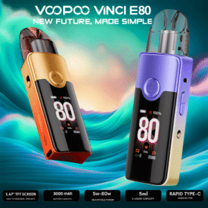 voopoo vinci e80 pod kit 3000mah