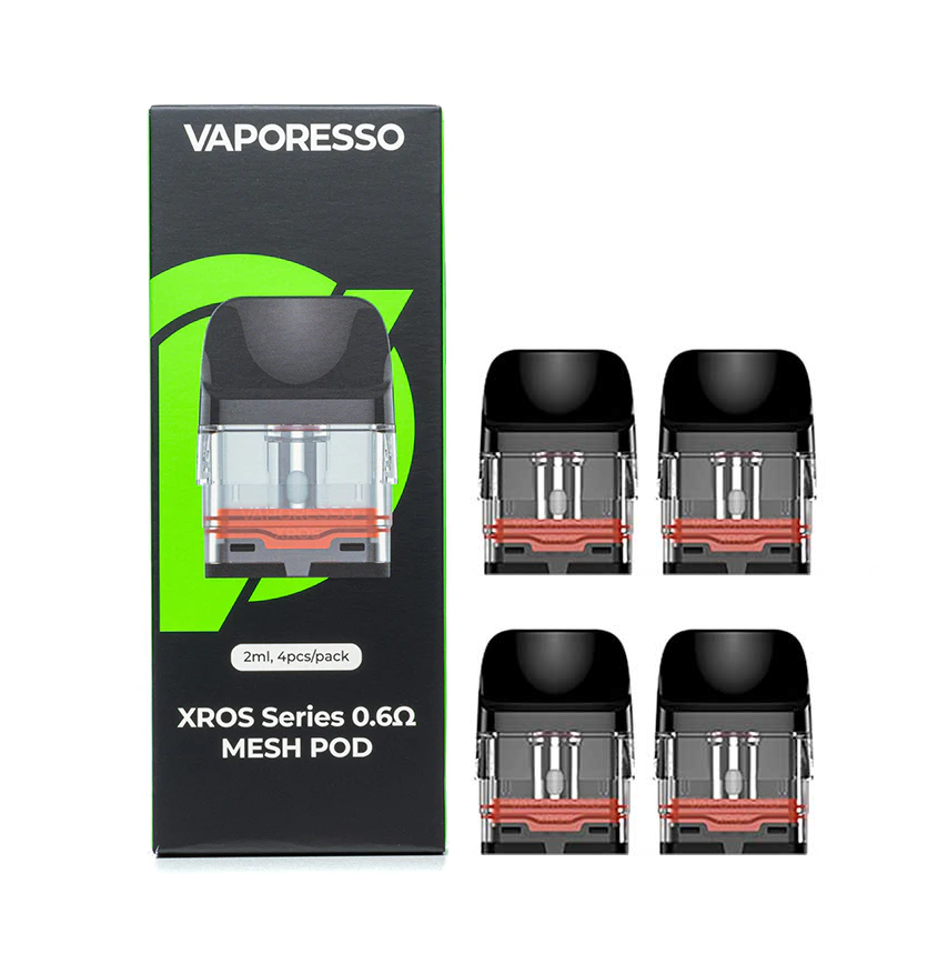vaporesso xros pod cartridges 2ml/3ml 4 pack vaporesso xros pod cartridges 2ml/3ml 4 pack